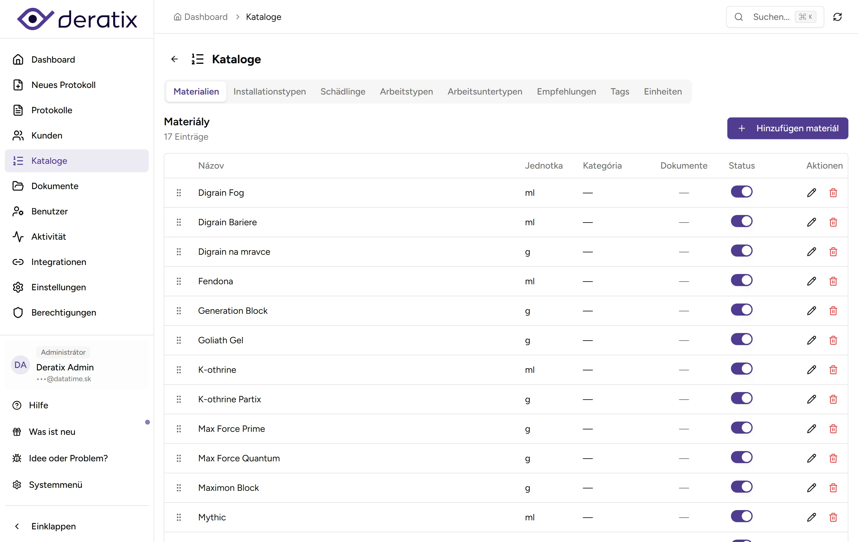 Benutzerdefinierte Kataloge - desktop