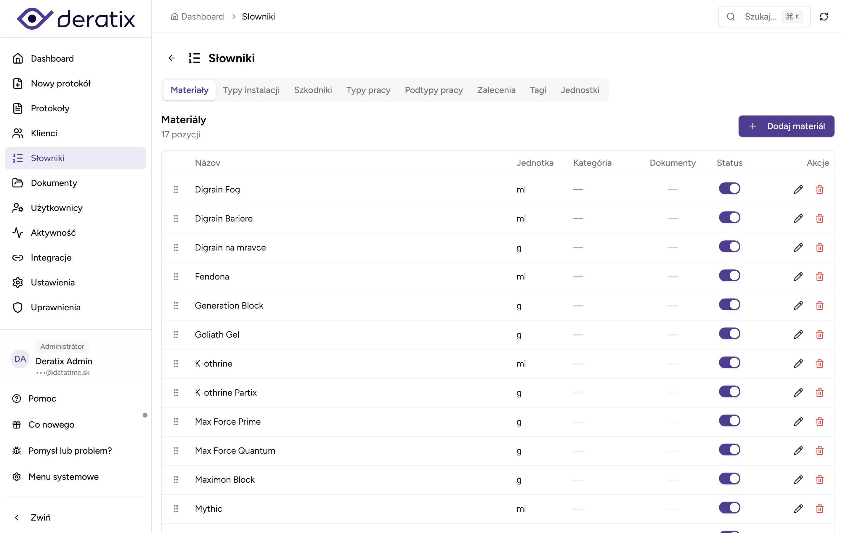 Własne katalogi - desktop